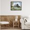 Stupell Industries Blue Floral Country Garden Floater Framed Canvas Wall Art Design by Billy Jacobs
